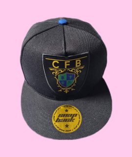 Snapback 6 pannel “CFB1” Black